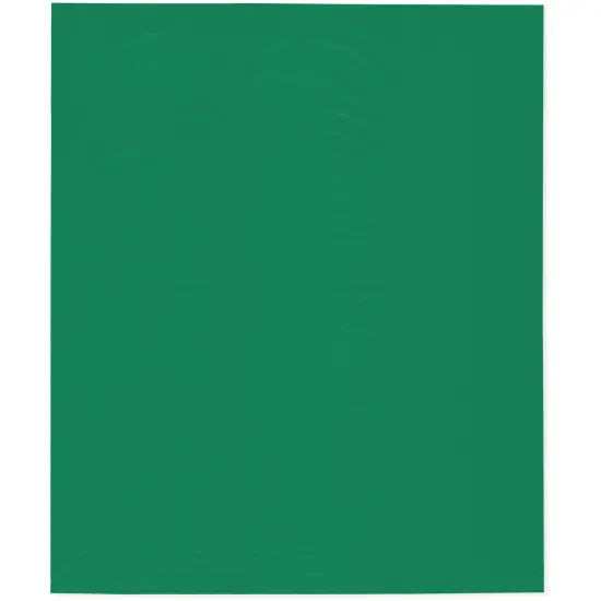 Plymor 15" x 18", Green 2 Mil Flat Open Plastic Poly Bags {1}