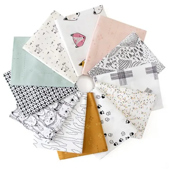 Furry Friends Fat Quarter Bundle Up by AGF Studio for Art Gallery (CB-BFQ308) {2}