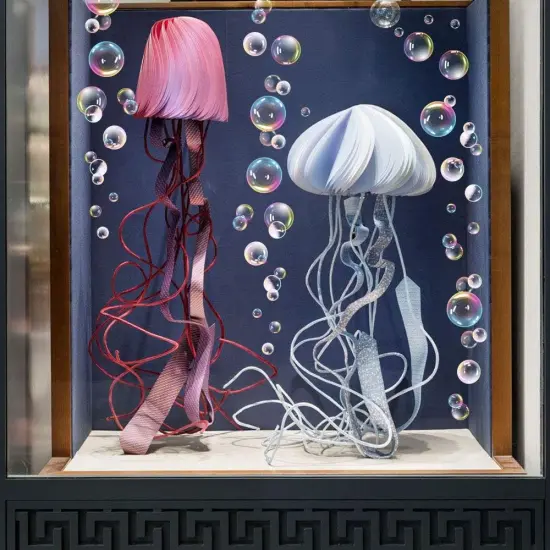 Transparent Bubble Wall Decal Sticker {2}