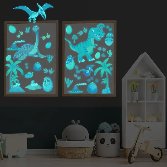 Glow in The Dark Wall Decals - Dinosaur {3}