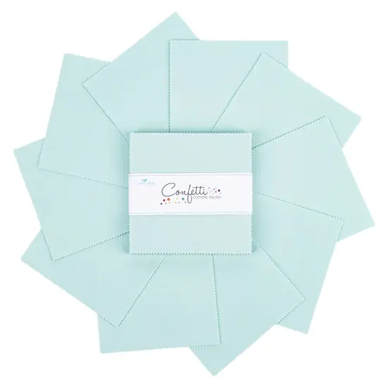 Confetti Cotton 5" Square Pack (Charm Pack / 5" Stacker) in Songbird byfor Riley Blake (5-120-SONGBIRD-42) {3}