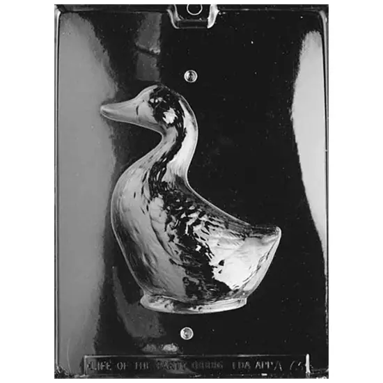 3D Goose Chocolate Mold Back {1}