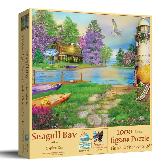 Sunsout Seagull Bay 1000 pc Jigsaw Puzzle 66510 {3}