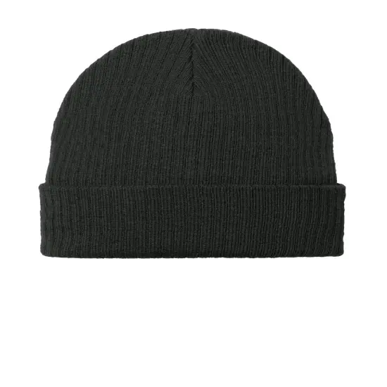 Port Authority&reg; Recycled Beanie Eco Friendly True Navy {6}