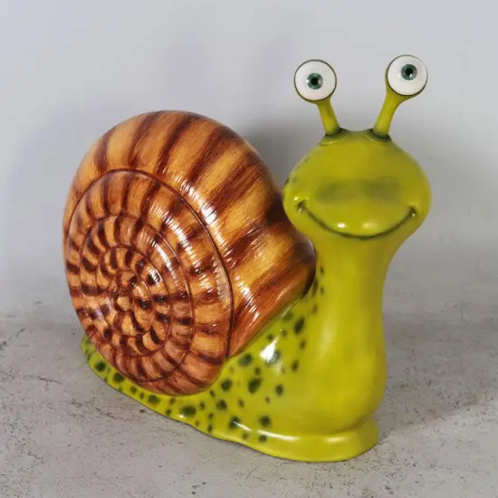 Comic Male Snail Over Sized Statue {5}
