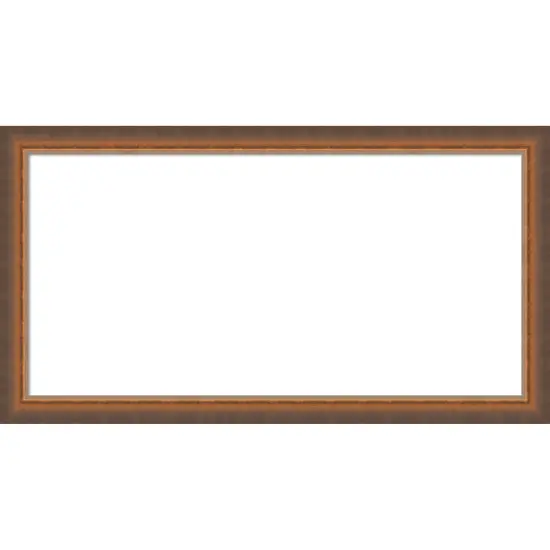 Two Tone Framed Dry Erase Magnetic Board Bronze Copper {1}