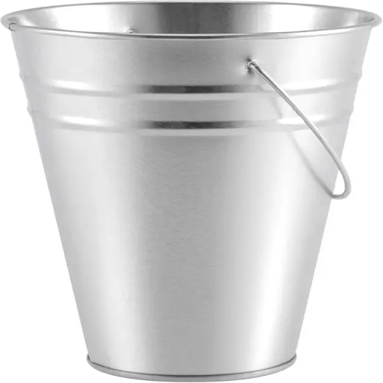 20 Pack - Inches Galvanized Metal Buckets with Handle {5}
