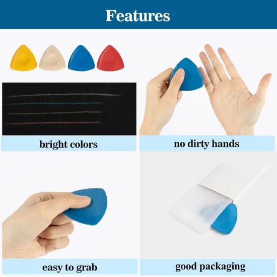 4 Tailors Chalk Smooth & Thick - 4 Colors {3}