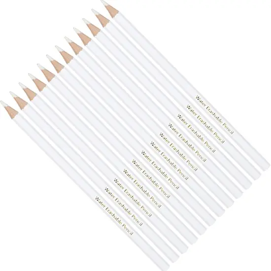 Sewing Marking Pencils Water Soluble Tailor's Chalk (12 PCS) {1}