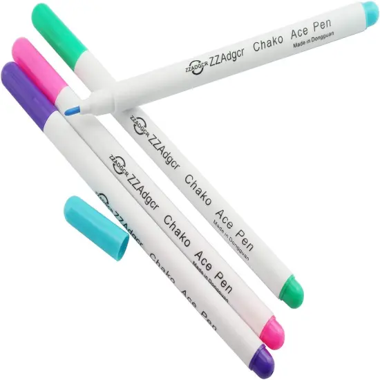 Disappearing Ink Fabric Marker Pen (blue) {3}