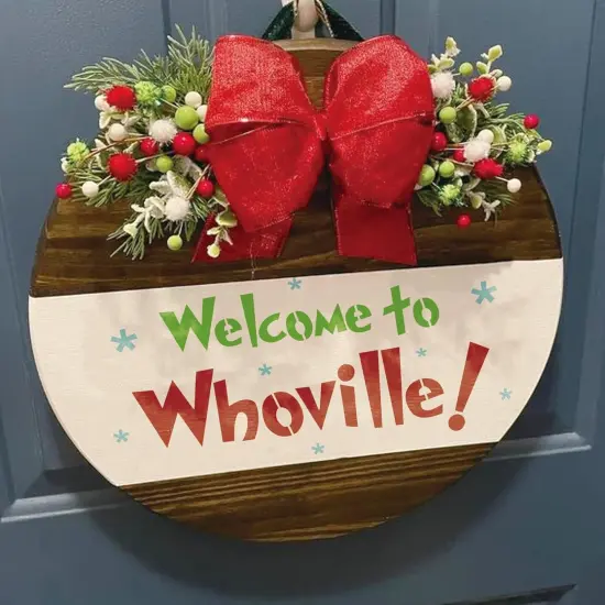 Large Christmas Stencils(12 christmas porch) {5}