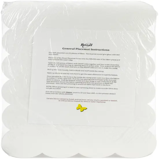 Bosal Craf-Tex Double-Sided Fusible Placemat Craft Pack-12.5"X18.25" {3}