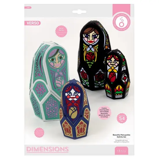 Tonic Studios Die Set-Beautiful Matryoshka Doll {1}