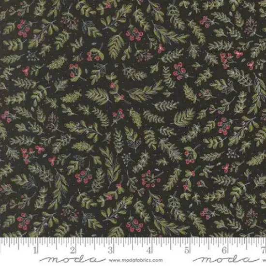Black Emmitt And Ivy Holly Blenders 44"/45" Fabric Per Yard {1}