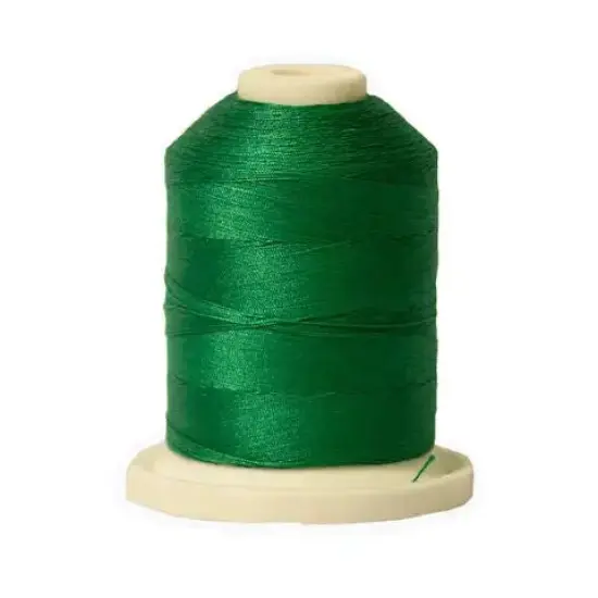 925 Bright Kelly Signature Cotton Thread Mini Spool - 40WT {1}