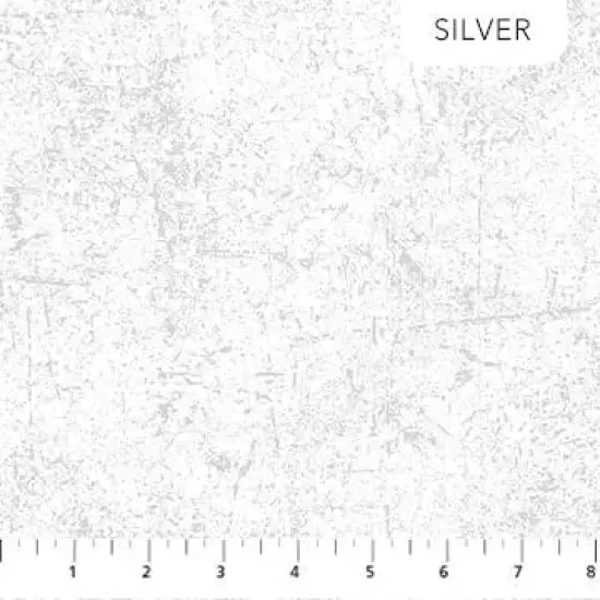 White Wintry 43"/44" Cotton Fabric Per Yard {1}