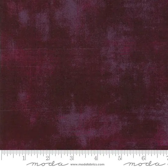 Purple Grunge Basics Fig Burgundy 44"/45" Per Yard {1}