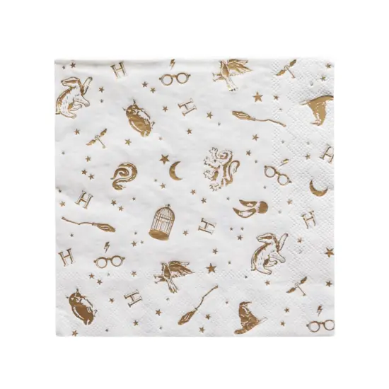 HARRY POTTER X BONJOUR FETE HOUSE PRIDE LARGE PARTY NAPKINS {1}