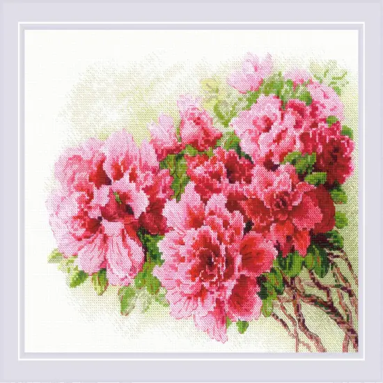 Gorgeous Azalea R2258 Counted Cross Stitch Kit {1}