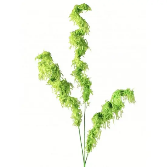 31" Furry Curl Spray: Lime Green {3}