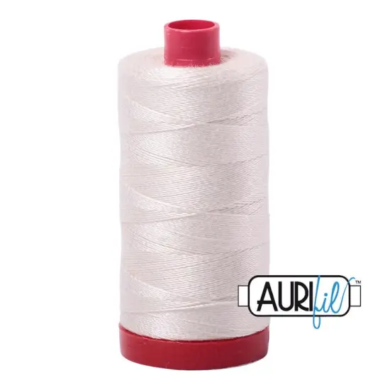2312 Tan Aurifil Cotton 12 WT Large Spool {1}