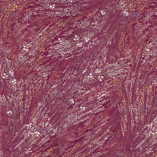 Red Meadow Breeze Cotton Wideback Fabric per yard {1}