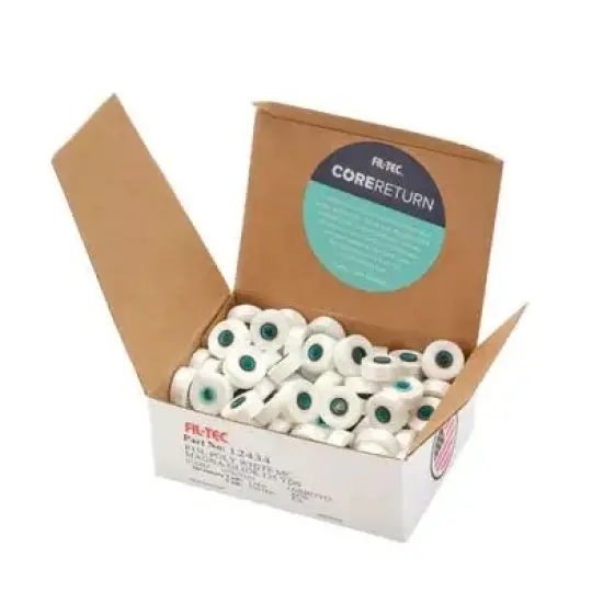 White Magna-Glide Classic #60 Bobbins (Case of 100) {2}