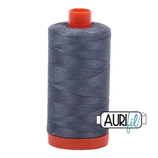 1246 Dark Grey Aurifil Cotton 50wt Large Spool {1}