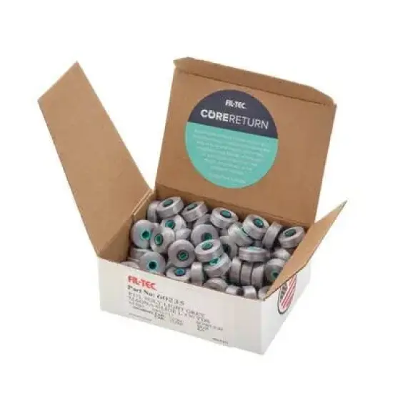 Light Grey Magna-Glide Classic #60 Bobbins (Case of 72) {2}