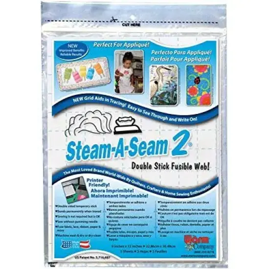 Steam-A-Seam 2 Fusible Sheets {1}