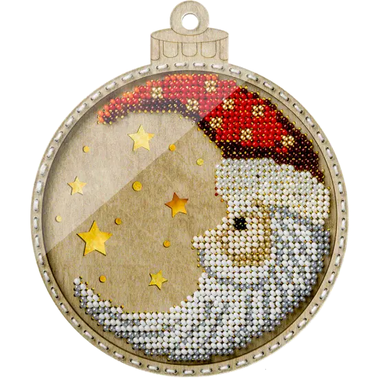 Bead embroidery kit on wood FLK-365 {2}