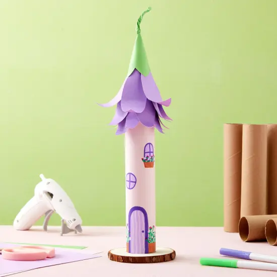 24 Pack Brown Cardboard Tubes for Crafts, Empty Paper Towel Rolls for DIY Projects, Classrooms (1.7x10 in) {6}