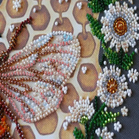 Bead Embroidery Kit - Honey plant {6}