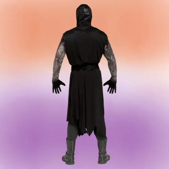 Adult Scorched Ghost Face Costume Dead by Daylight Perfect for Fans of Horror Look {5}