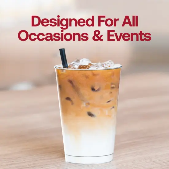 Crystal Clear Plastic Disposable Party Cups - 12 oz. (500 Cups) {6}