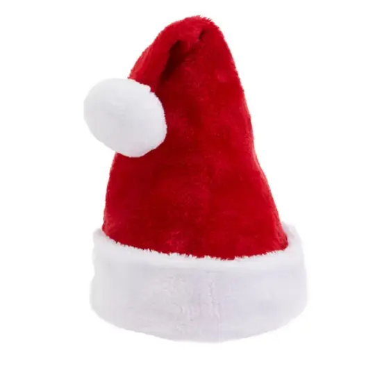Holiday Living One Size Red Plush Polyester Santa Claus {6}