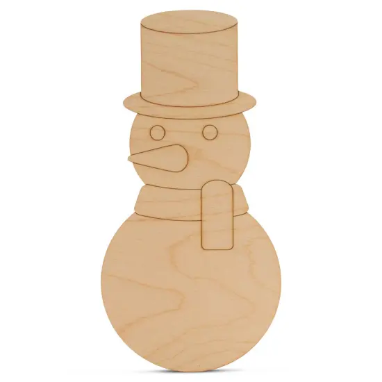 Christmas Wood Snowman Cutout, From 6"- 22", Craft/Decor | Woodpeckers {1}