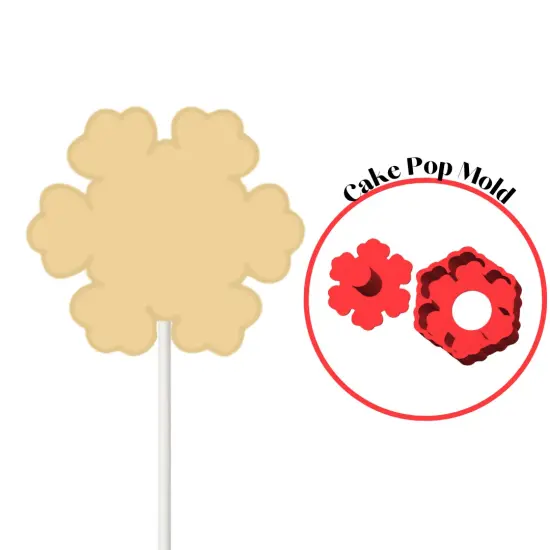 Snow Flake Christmas Cake Pop Mold {4}