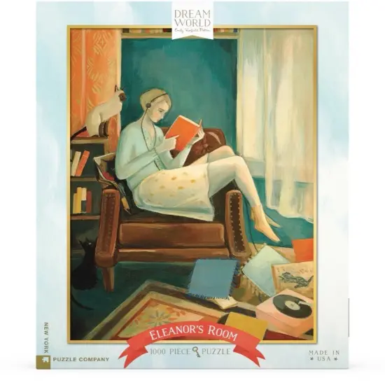 New York Puzzle Company Eleanor's Room 1000 Piece Piece Jigsaw Puzzle {1}