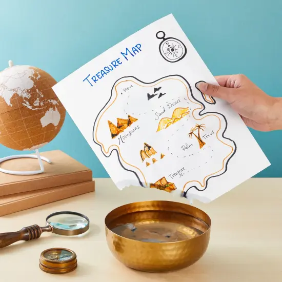 30 Pack Water Soluble Paper, Dissolvable Disappearing Sheets for Embroidery, Arts, Crafts, Letter-Size (3pt, 60gsm, 8.5 x 11 In) {2}