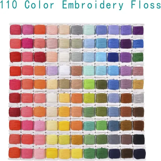 201 Pack Embroidery Floss Kit {2}
