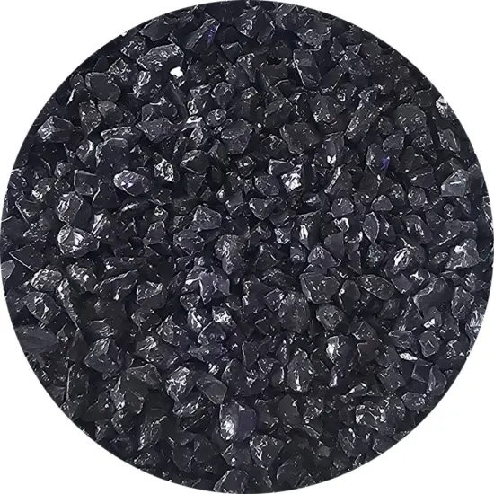 Wissmach Frit Coarse Medium Violet Transparent 96-311 1Lb. Jar 96 COE {1}