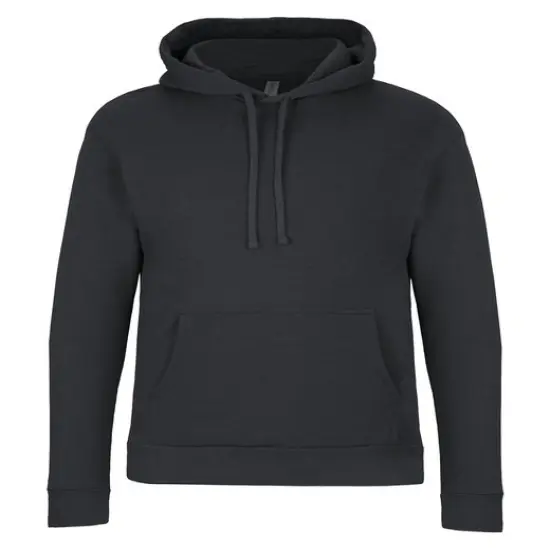 Next Level&reg; Malibu Pullover Full Sleeve Hooded Sweatshirt HTHR MIDNITE NVY {1}