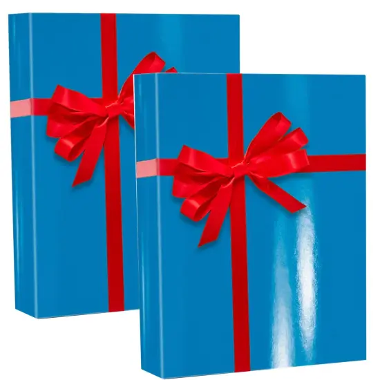 Festive Solid Color Wrap 30" x 833' 60 lbs for Joyful Gifting {4}