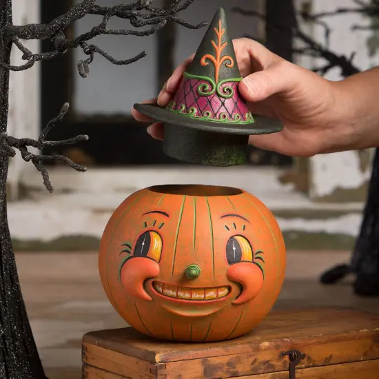 Witchy Orange-O-Weena Container 7.5" {6}