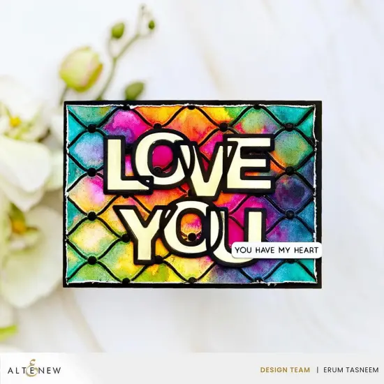 Tufted Elegance 3D Embossing Folder {4}