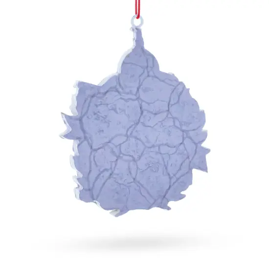 Rome Colosseum and St. Peter's Basilica, Italy Resin Christmas Ornament {4}