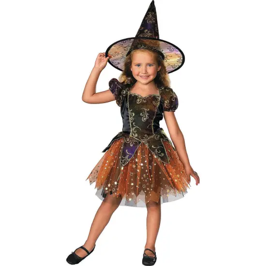Girl's Elegant Witch Costume {1}