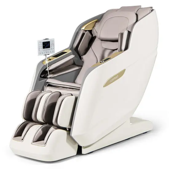 Costway SL Track 3D Massage Chair Full Body Zero Gravity Massage Recliner with Airbags {1}