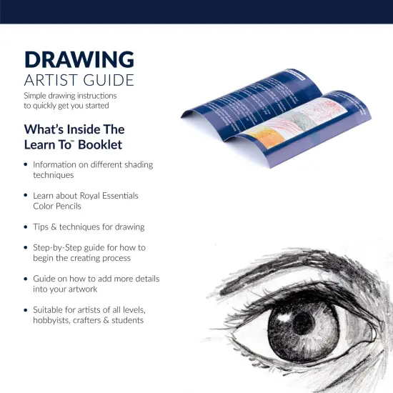 RSET-LT253 | Learn To&trade; 33pc Drawing Art Set {4}